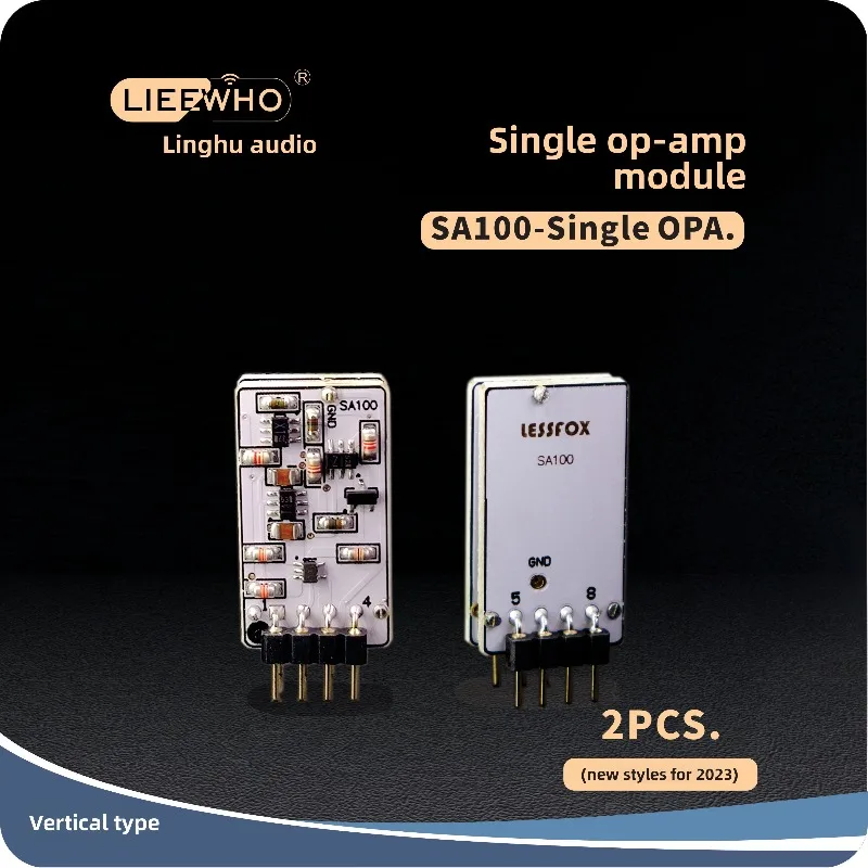 

LIEEWHO Ultimate SA100 - Fully Discrete Single Operational Amplifier *1PCS, Hi-End Level Direct Replacement for SS3601