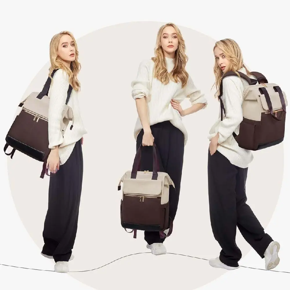 Large Capacity Travel Laptop Backpack Multifunctional Multi Pocket Mommy Shoulder Bag Waterproof Portable Outdoor Storage Bag