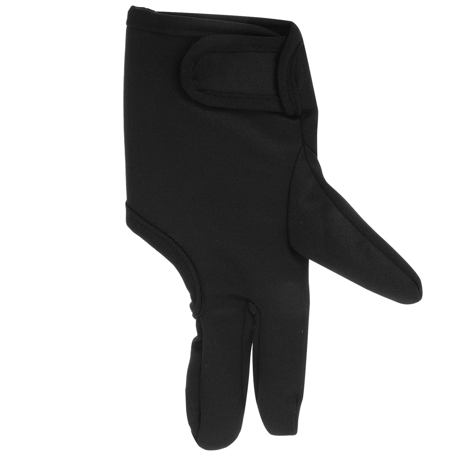 Three Finger Heat Resistant Hairdressing Gloves Thick Insulated Hair Styling Gloves Curling Iron Burn Protection Left Hand Glove