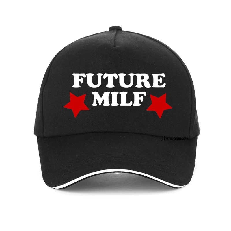

Future Milf Star Women's Baseball Cap 90s Style Fashion Golf Hat with Stars Print Summer Cool Accessory for Ladies