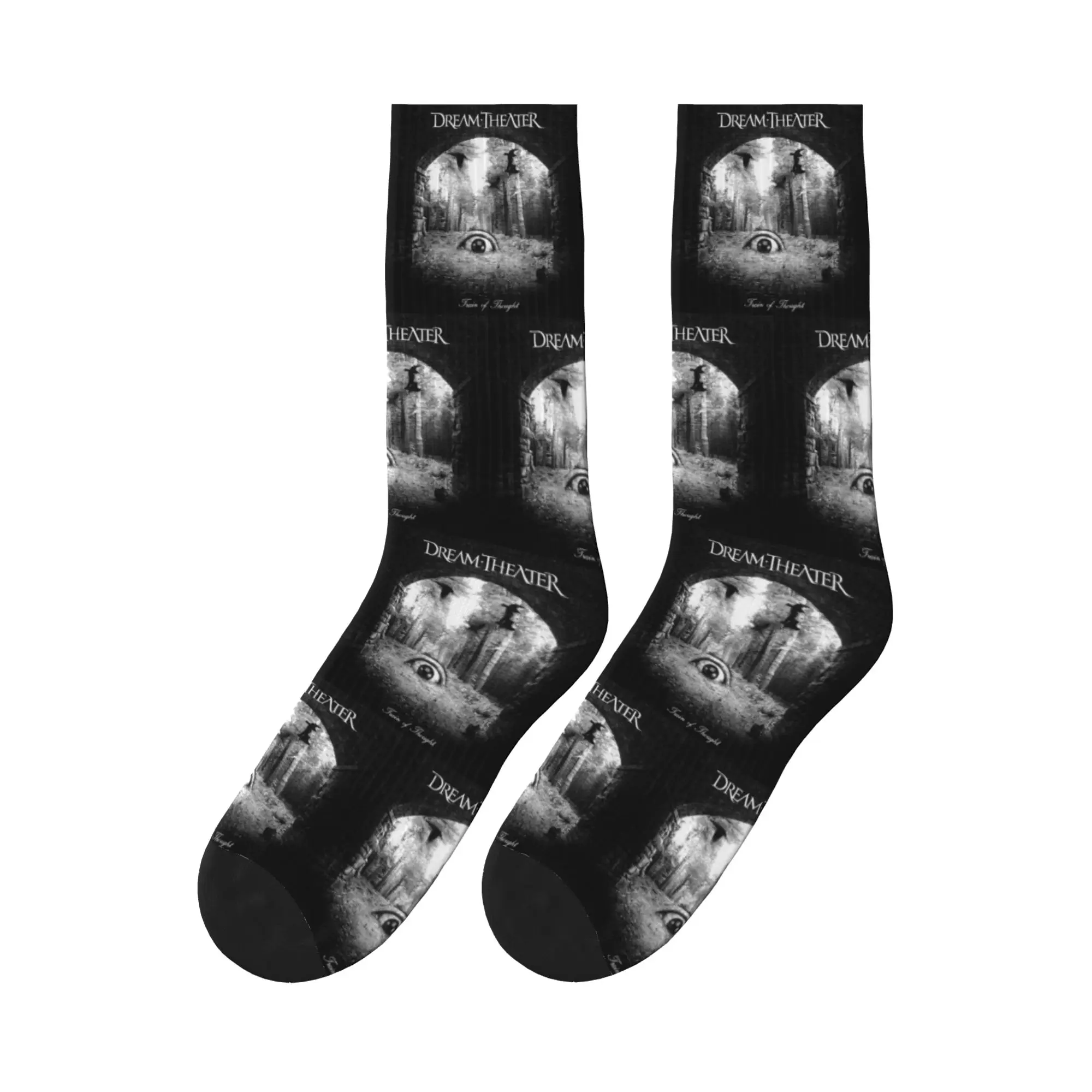 

Dream Theater Sports Socks Super Soft Stockings All Season Long Socks for Man's Woman's Birthday Present