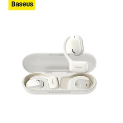 Baseus AG20 Bluetooth 5.3 Headset Ear Mounted Wireless Earbuds Air Bone Conduction Open Ear Clip for Sports Running Sweatproof