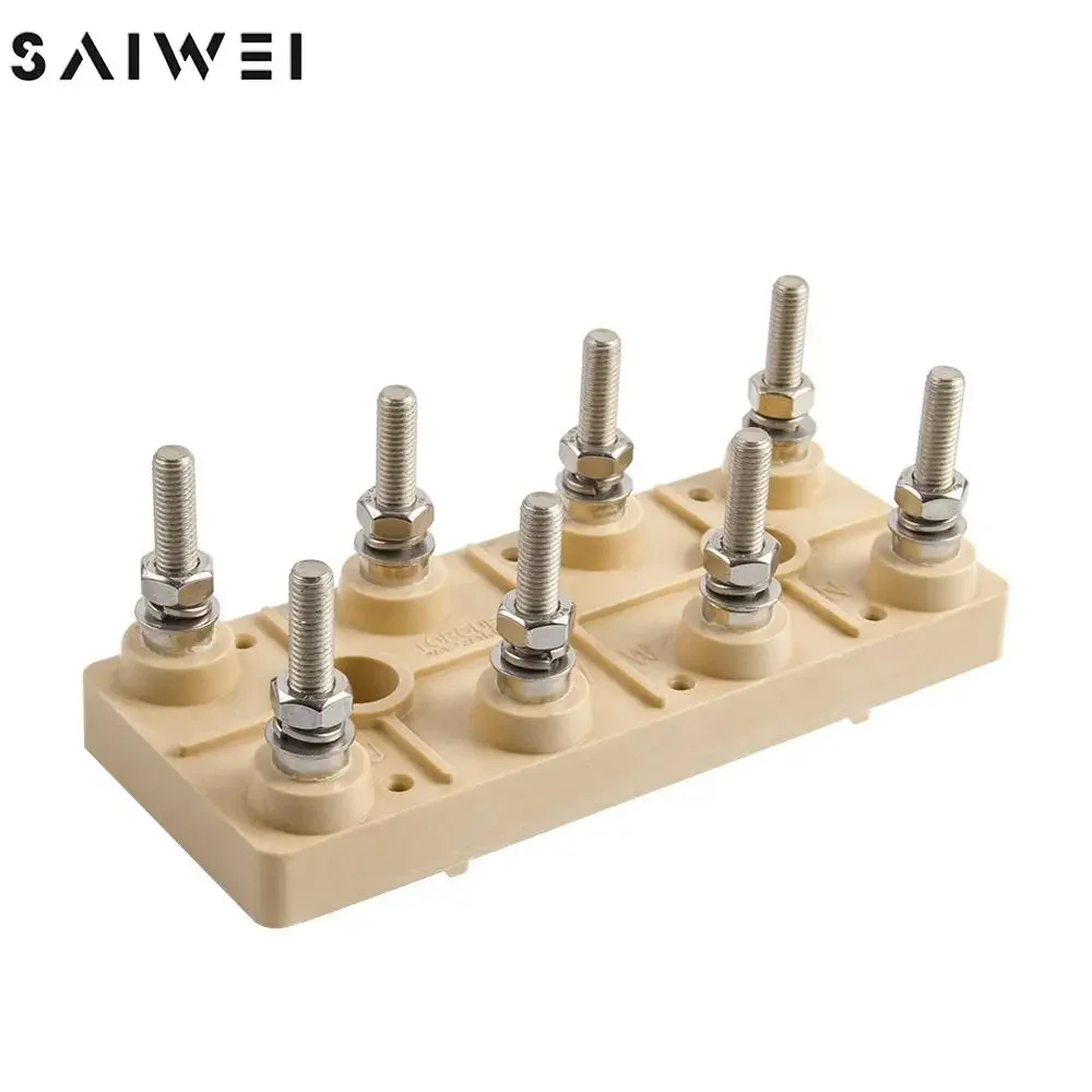 314 Diesel Generator Terminal Plate Wiring Board Alternator Connector Terminal Splice M10 Screw Generator Parts Accessories