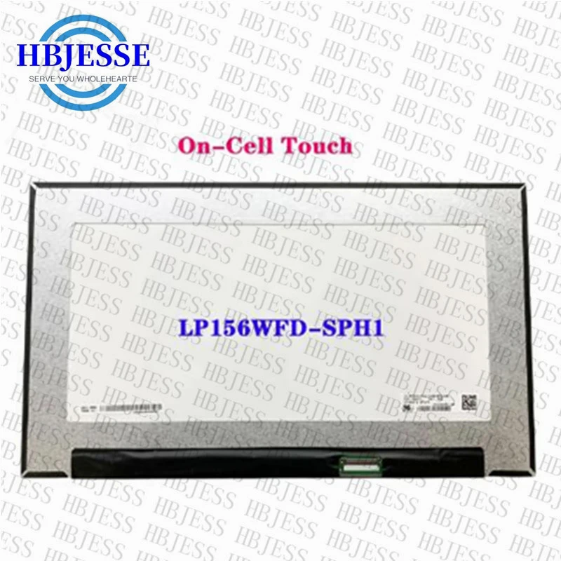 

15.6" LP156WFD-SPH1 LP156WFD (SP)(H1) For DELL Inspiron 15 5584 LCD Display Touch Screen FHD EDP 40 Pins D/PN 0NM22V