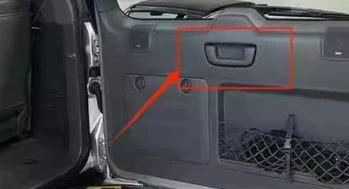 3 Pieces Rear Trunk Tail-gate Door Handle Fit For Land Cruiser Prado 120 2003-2009 For Lexus GX470 2003-2009 Accessories