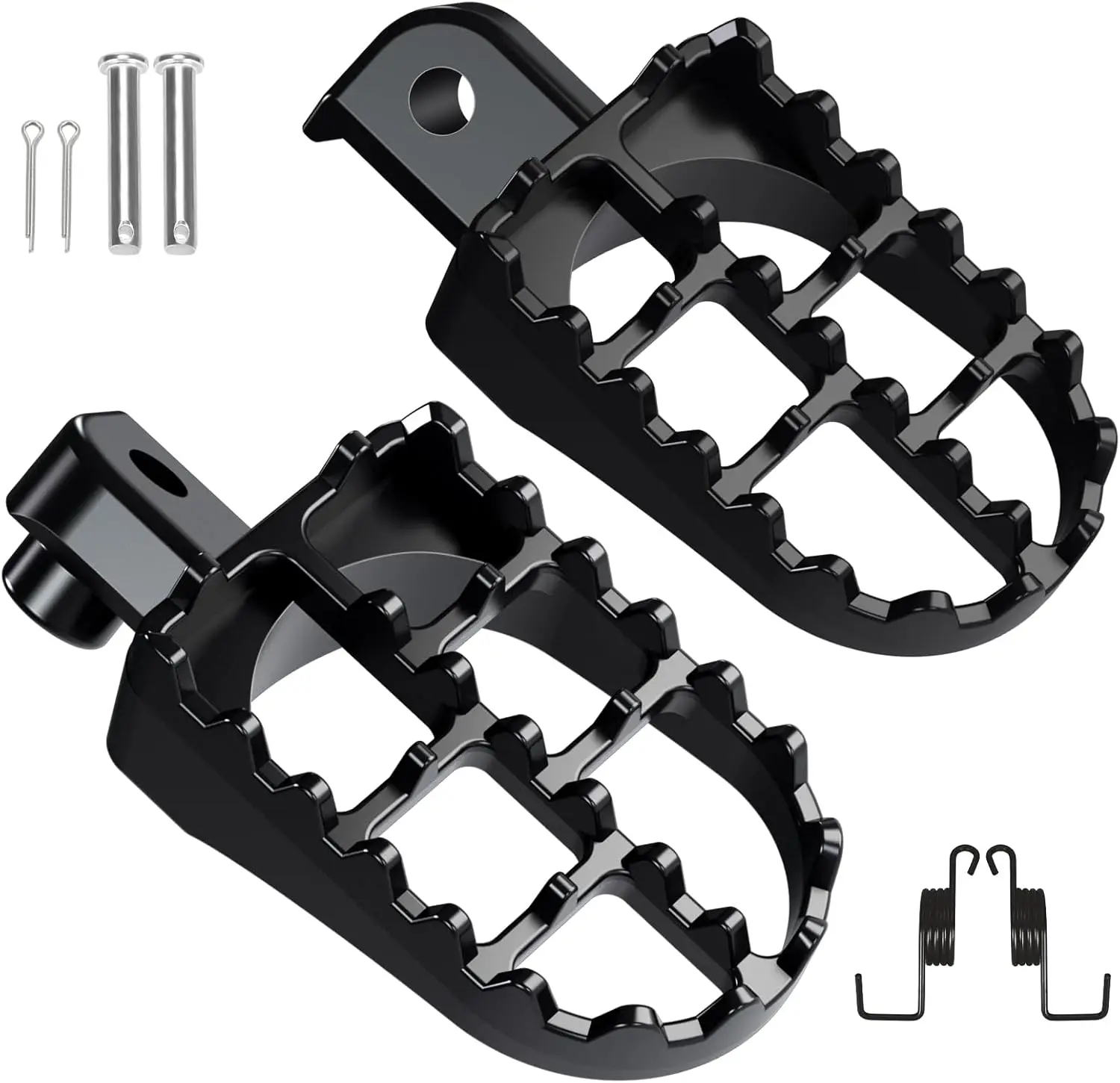 

Mini Bike Foot Pegs, Aluminum Alloy, Wider Pedal, 28 Teeth, for Coleman CT200U BT200X CT100U CC100X M200 196cc 200cc