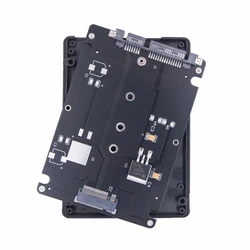 M.2 NGFF SSD MSATA To 2.5inch SATA Case Serial Port External Built-In Hard Disk Box Msata To Sata 3 3.0