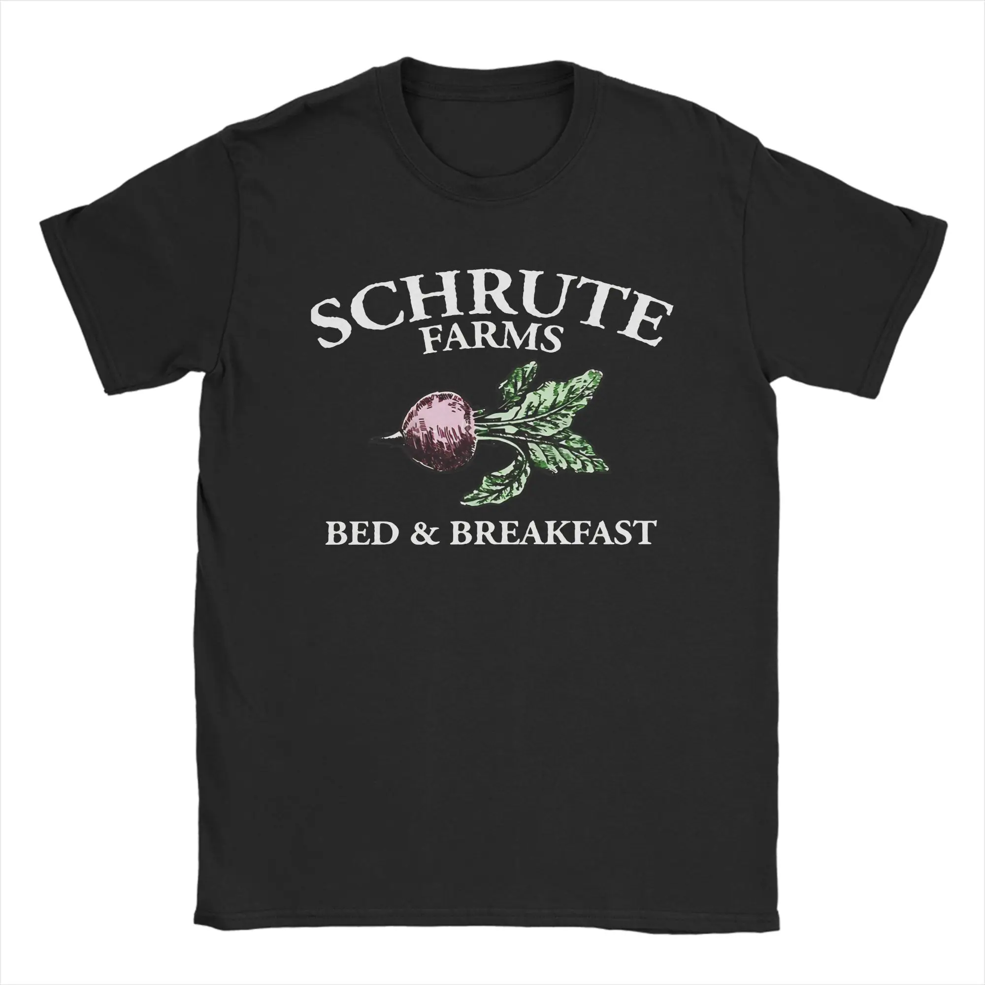 Streetwear T-Shirt Summer Bed And Breakfast Office Dwight Funny Trendy Cool T Shirts The Office Cotton Tshirt for Men Top Tees