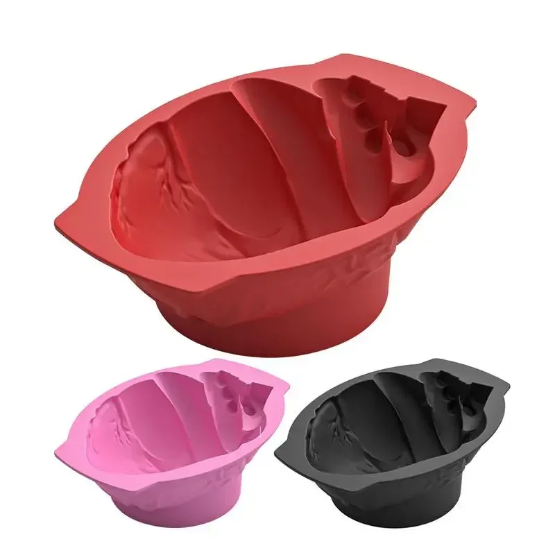 Silicone Mold Halloween 3D Human Heart Mold for Fondant Cake Chocolate  Mould Candle Craft Molds  Silicone Anatomical Heart Wax