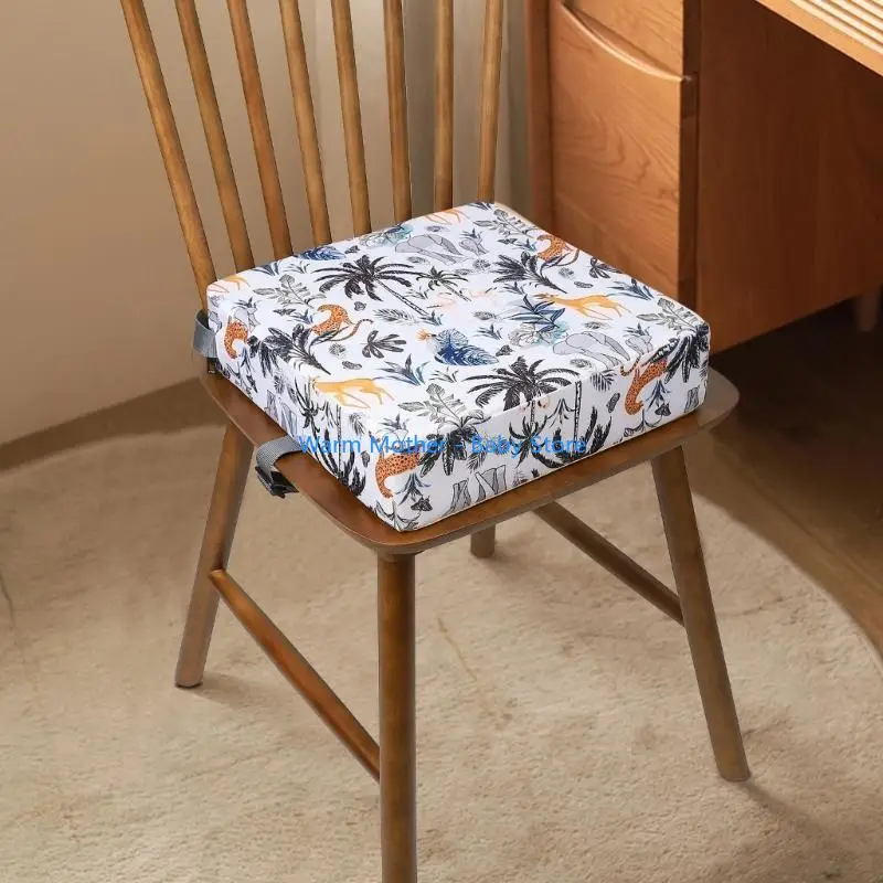 زيادة كراسي الطعام وسادة الطفل مقاعد معززة للطفل الطفل وسادة مربعة مطبوعة نمط وسادة الداعم وسادة حصيرة 57QE