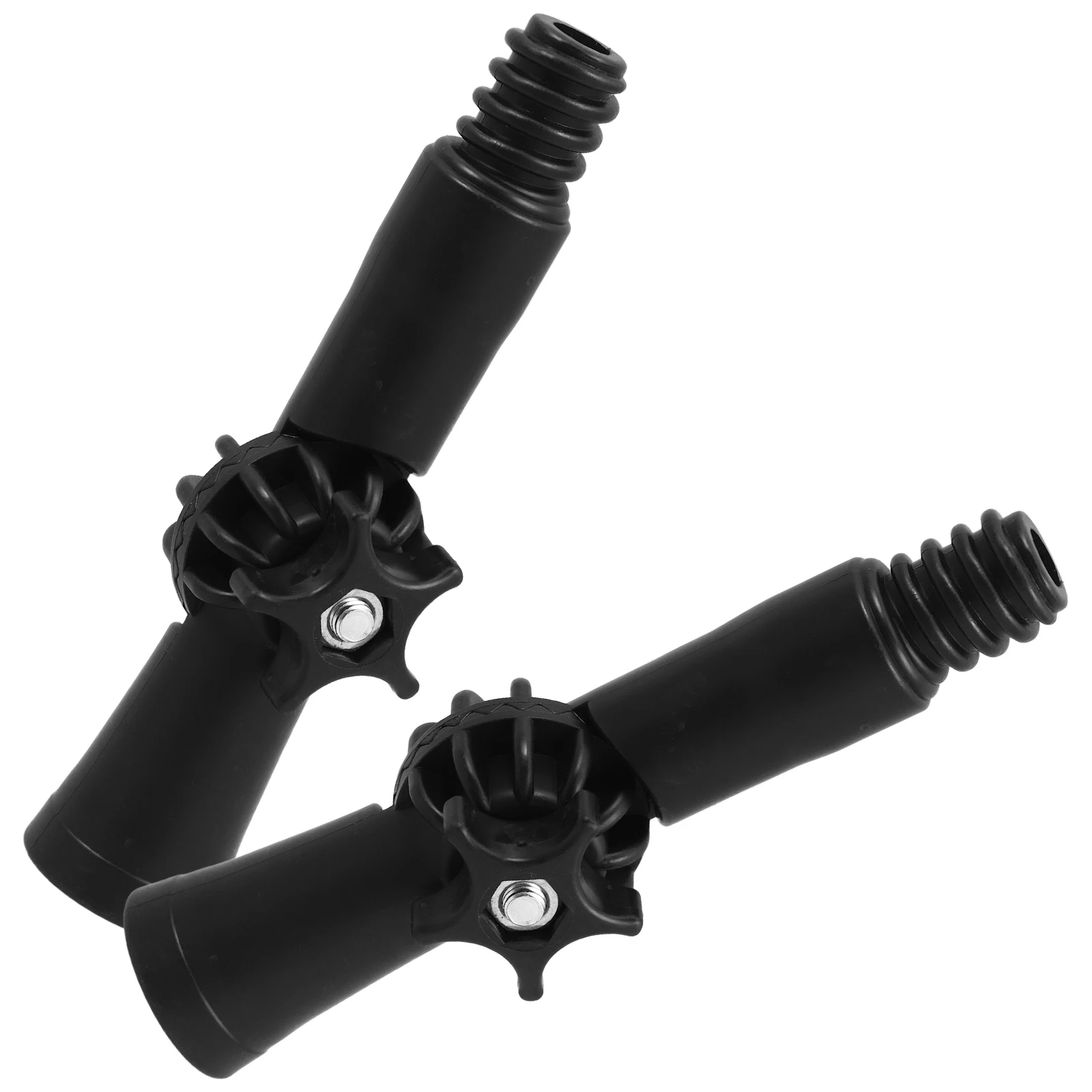 

2 Pcs Mop Accessories Angle Adaptor for Extension Pole Bracket Connector Adapter Joint Abs Hinge Broom Handle