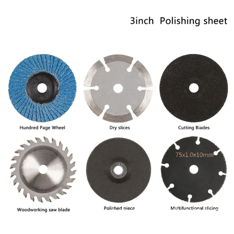 Pcs Pneumatic Cutting Disc 75mm Cutting Disc Grinding Wheel Disc For Angle Grinders Circulars Saw Disc Grinding
