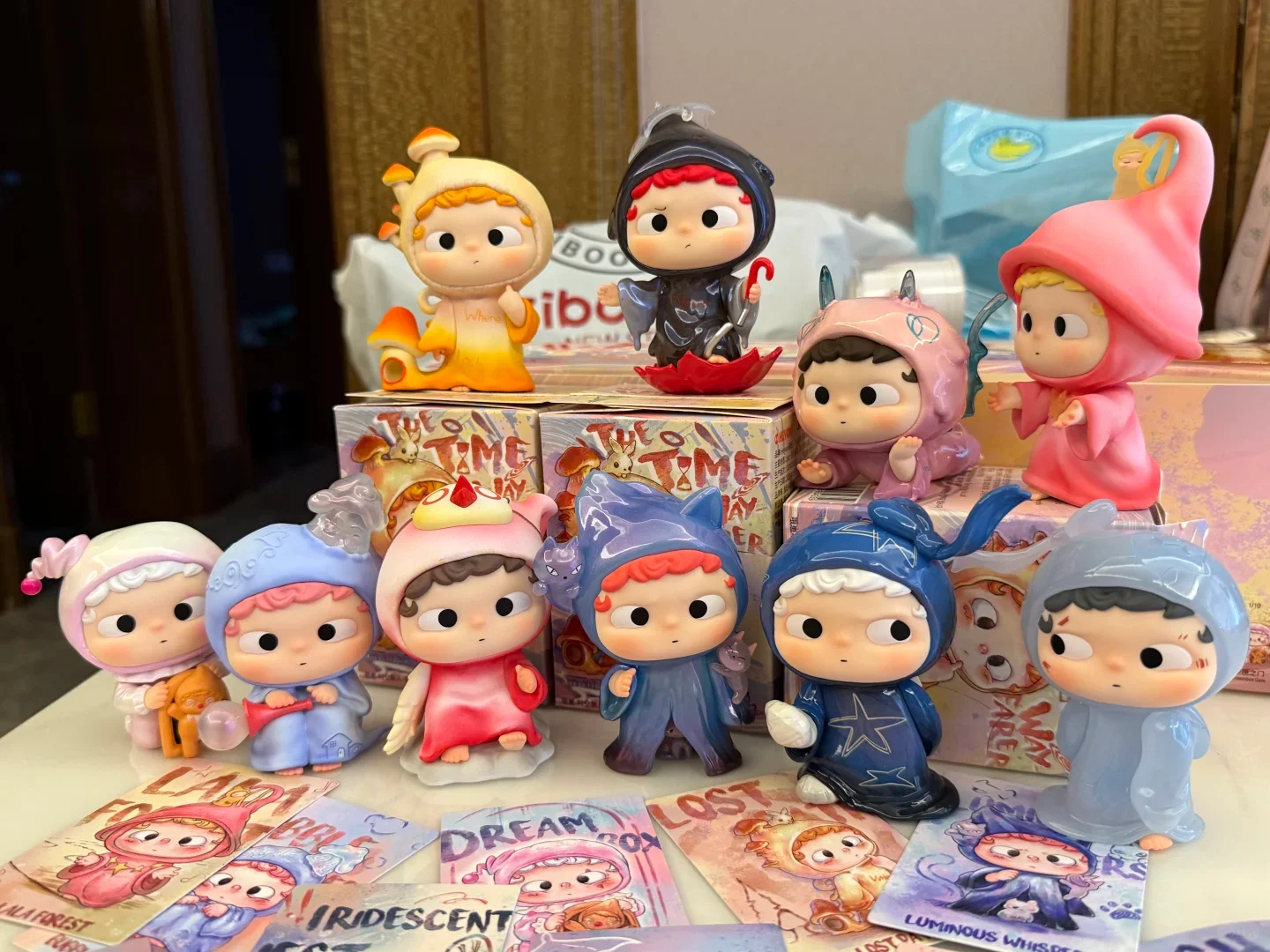 

Новый продукт Heyone Oh Zai Time Traveler Ozai, новый модный игровой орнамент в глухой коробке, памятный подарок на день рождения ручной работы