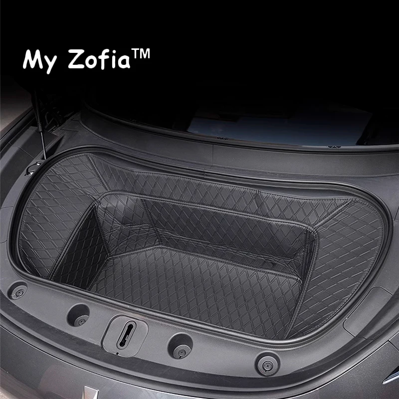 For AVATR 11 2023 2024 2025 EV Car Full Surround Front Trunk Mat Protection Waterproof Soft Leather Pad Interior Accessories