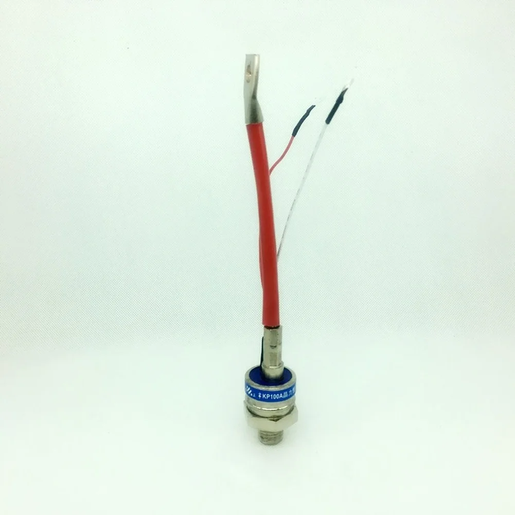 KP100A1600V Spiral Thyristor SCR 1600V Reverse Peak Voltage Metal Encapsulated Unidirectional Device Gate 1.2V 50mA
