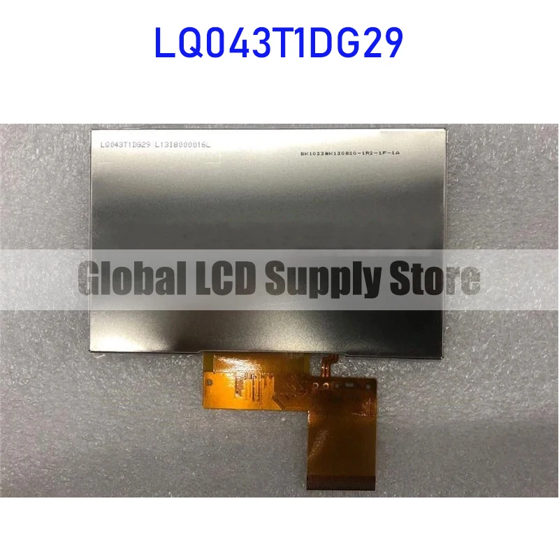 LQ043T1DG29 4.3 Inch LCD Display Screen Panel Original for Sharp 67 Pins FPC Brand New 100% Tested