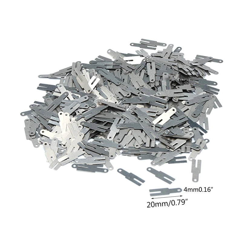 Professional H type Nickel Plated Steel Strip Tabs Low Resistivity Nickel Strips Soldering Tabs Suitable for Industrial