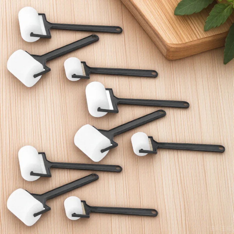 3Sets DIY Sponge Paint Brushes for Safe Drawing Tools for Graffiti Craft Projects Encourages Imagination Creativity