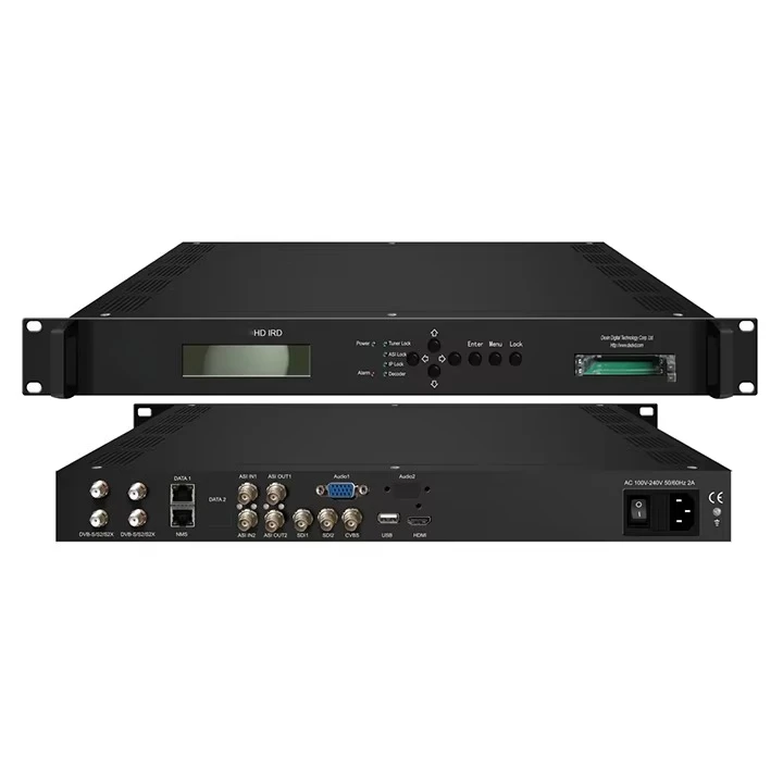 NDS3975 HD Integrated Receiver Decoder Receives Signals with Tuners DVB-C DVB-T DVB-S/S2/S2X ATSC-T ISDBT Optional