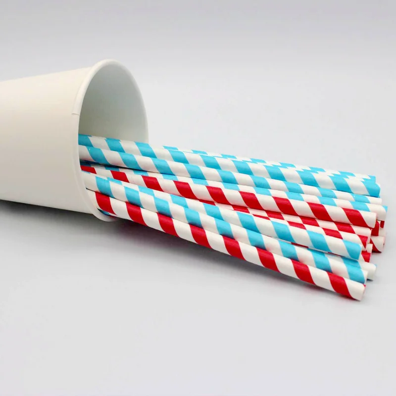 10 00piece.Custom.Colorful Custom Disposable Biodegradable Paper Straw Paper Drinking Straw