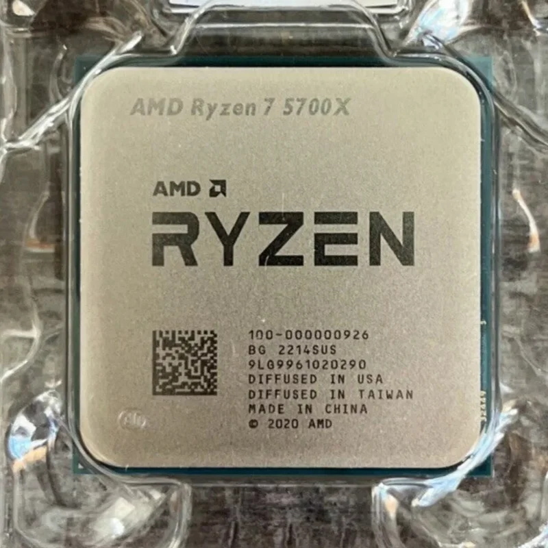 Imagem -05 - Processador Cpu Ryzen 5700x r7 5700x 3.4ghz Núcleos 16 Threads l3 = 32m Lga Am4 Cpu de Jogo de Desktop Novo