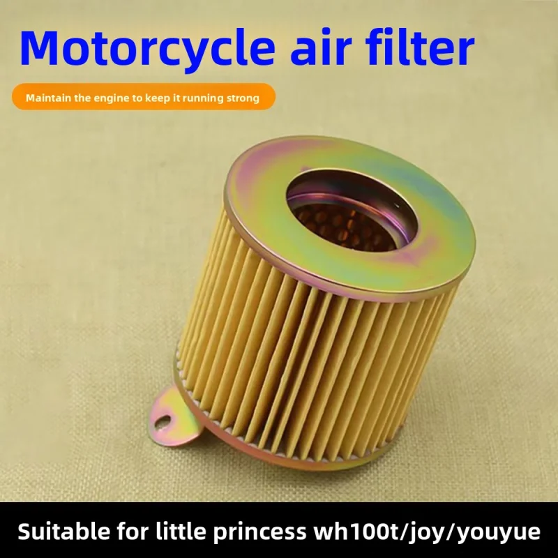 

100-type Princess brand air filter, suitable for Honda, Xiaogongzhu, Xiyue, Youyue, and WH100T-L-G-H-F series air filter cleaner