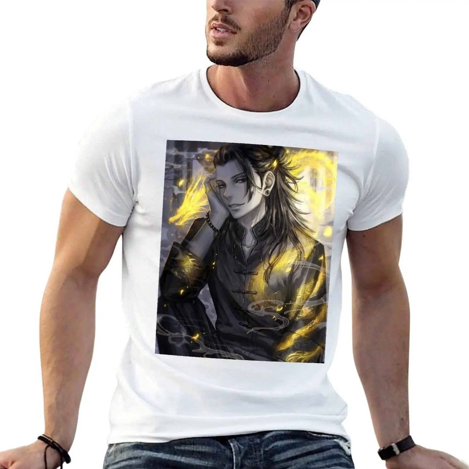 

t graphic men T-Shirt tees cotton Fanart shirts Choso 100% t for man shirt