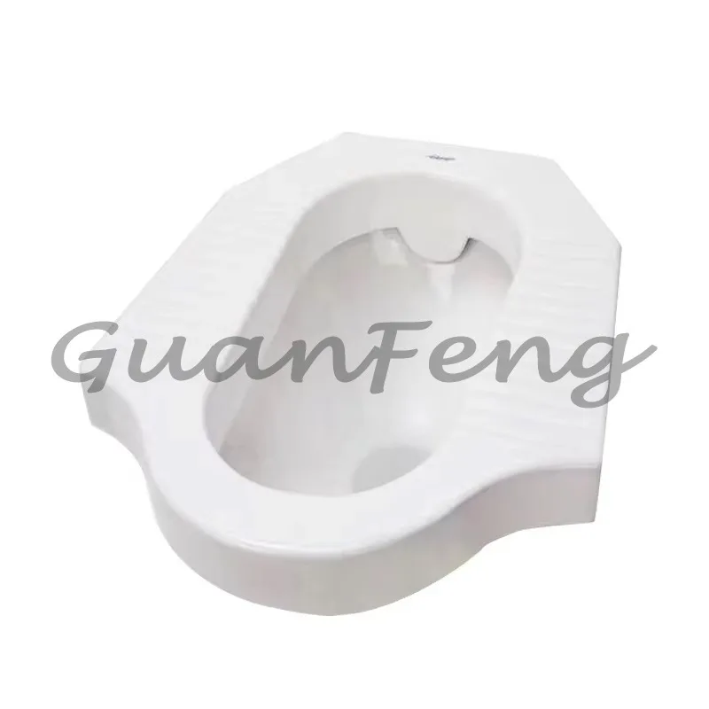 Ecological toilet automatic induction ceramic foaming micro-water flushing squatting toilet