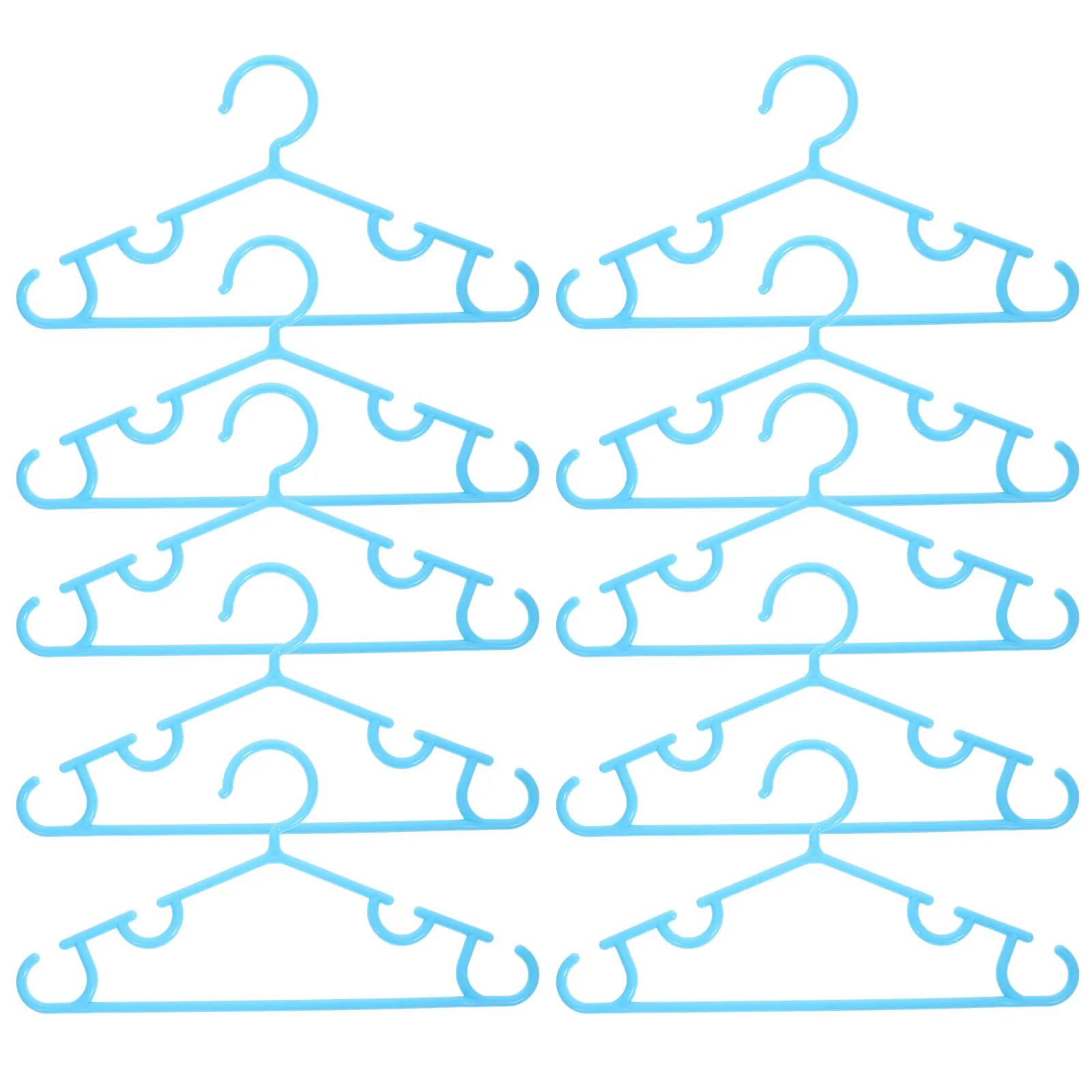 

10 Pcs Anti-slip Children's Clothes Rack Kids Baby Clothing Hangers for Wardrobe Newborn