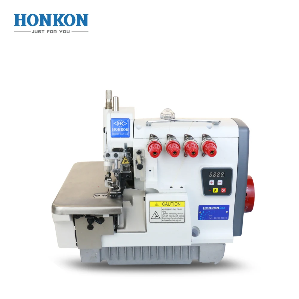 HK-958-4D Direct drive super high speed four thread overlock sewing machine high quality