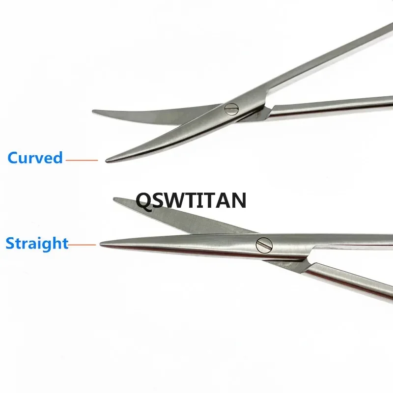 Forbici smussate chirurgiche in plastica Operazione del reparto nasale Forbici a doppia palpebra