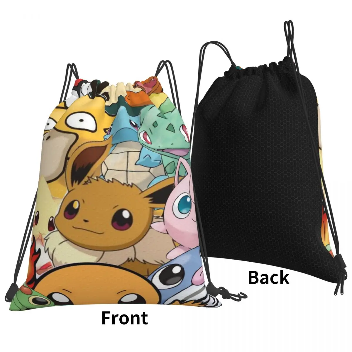 Sac à dos Pokémon étanche avec nom personnalisé, sac de rangement, plage, natation, sports de plein air, proximité, wstring