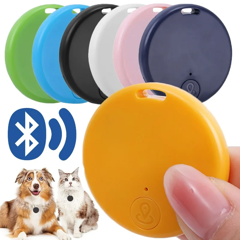 Mini GPS Locator Tracker Anti Loss Dog Locator Key Finder GPS Smart Tracker Device for Kids Dog Pet Cat Wallet Keychain Luggage