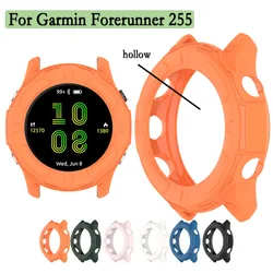 Watch Cover for Garmin Forerunner 255 46mm PC Matte Case All-Around Protective Bumper Shell for Garmin Forerunner255 Accessories