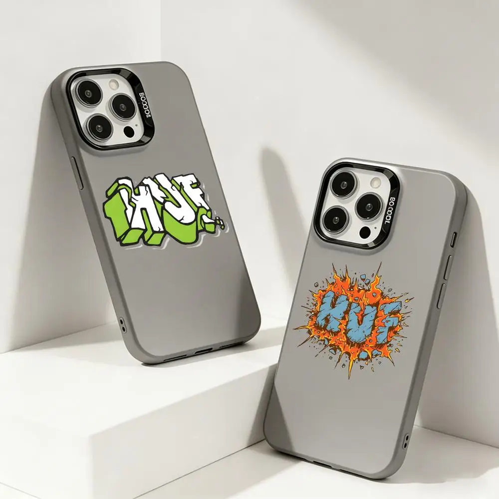Capa de Telefone Premium para iPhone 16/15/14/13/12/17 Pro Max Plus, à prova de quedas e protege seu telefone. H-Huf