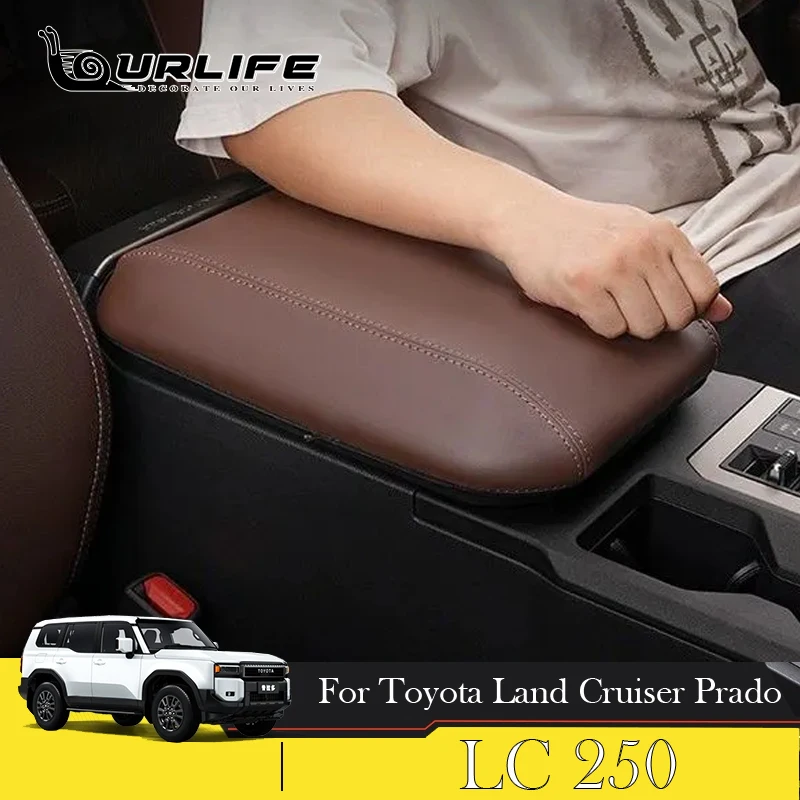 

For 2024 Toyota Land Cruiser 250 Prado LC250 2024 2025 Car Armrest Box Pad Increased Cushion Universal Comfortable