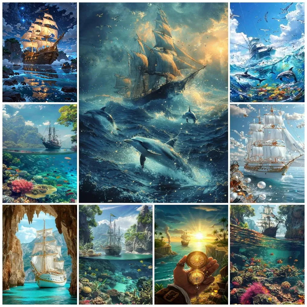 colecao-de-quebra-cabecas-em-destaque-Agua-do-mar-turquesa-transparente-e-agrupamento-de-corais-decoracao-de-casa-com-estetica-de-aventura-costeira-aconchegante