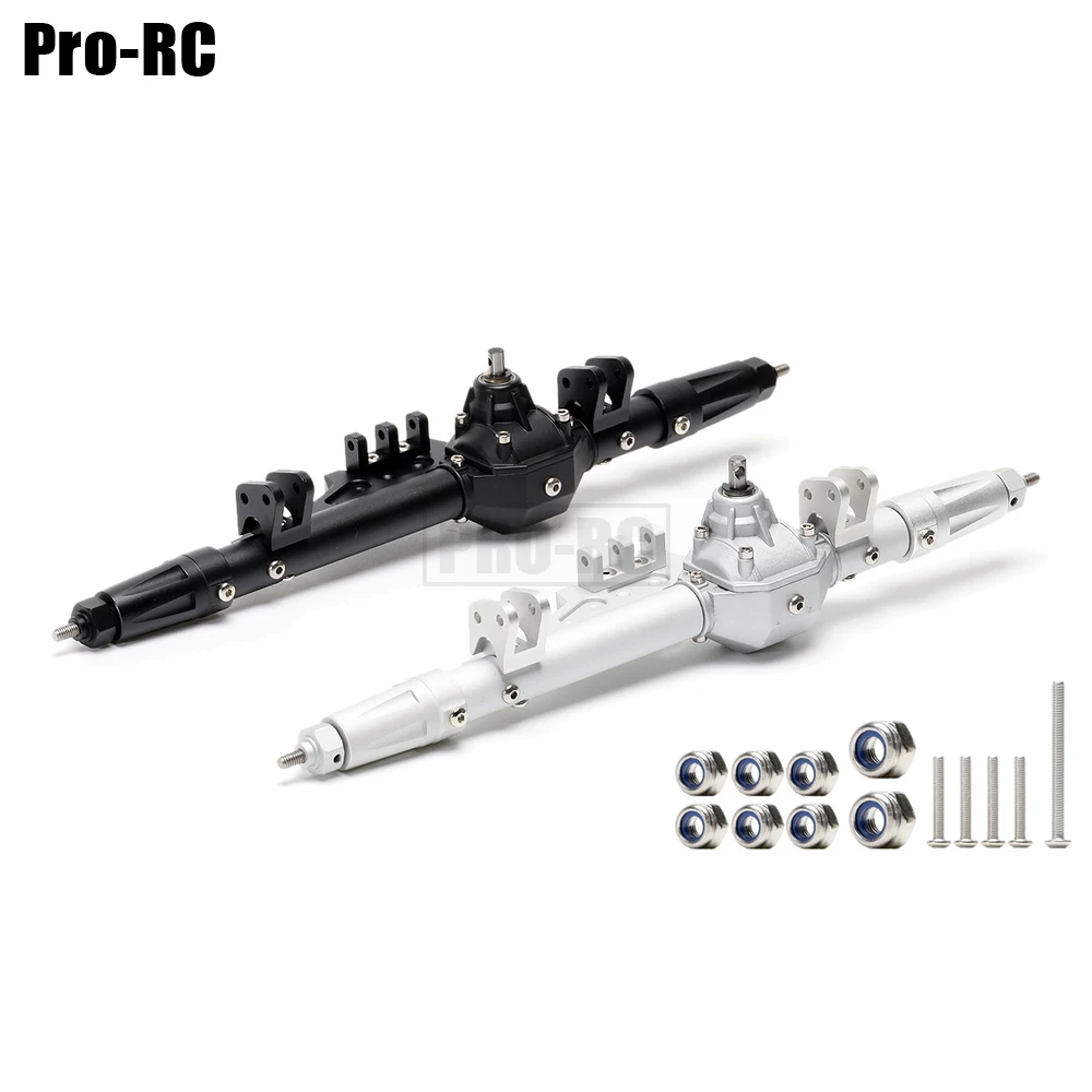 Aluminum Alloy Front & Rear Complete Axle #AX80069 Set Upgrade for 1/10 RC Car Axial WRAITH 90018 90020 90045 RR10 90048 90053