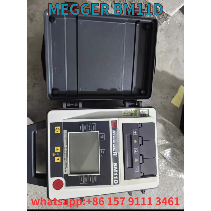 Used Insulation Resistance Tester MEGGER BM11D is well tested and shipped quickly