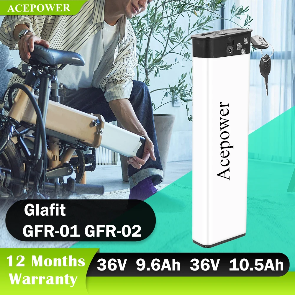 Glafit GFR-01 GFR-02用 HoldOn Q1 Ebikeバッテリー 36V 7.8Ah 9.6Ah 