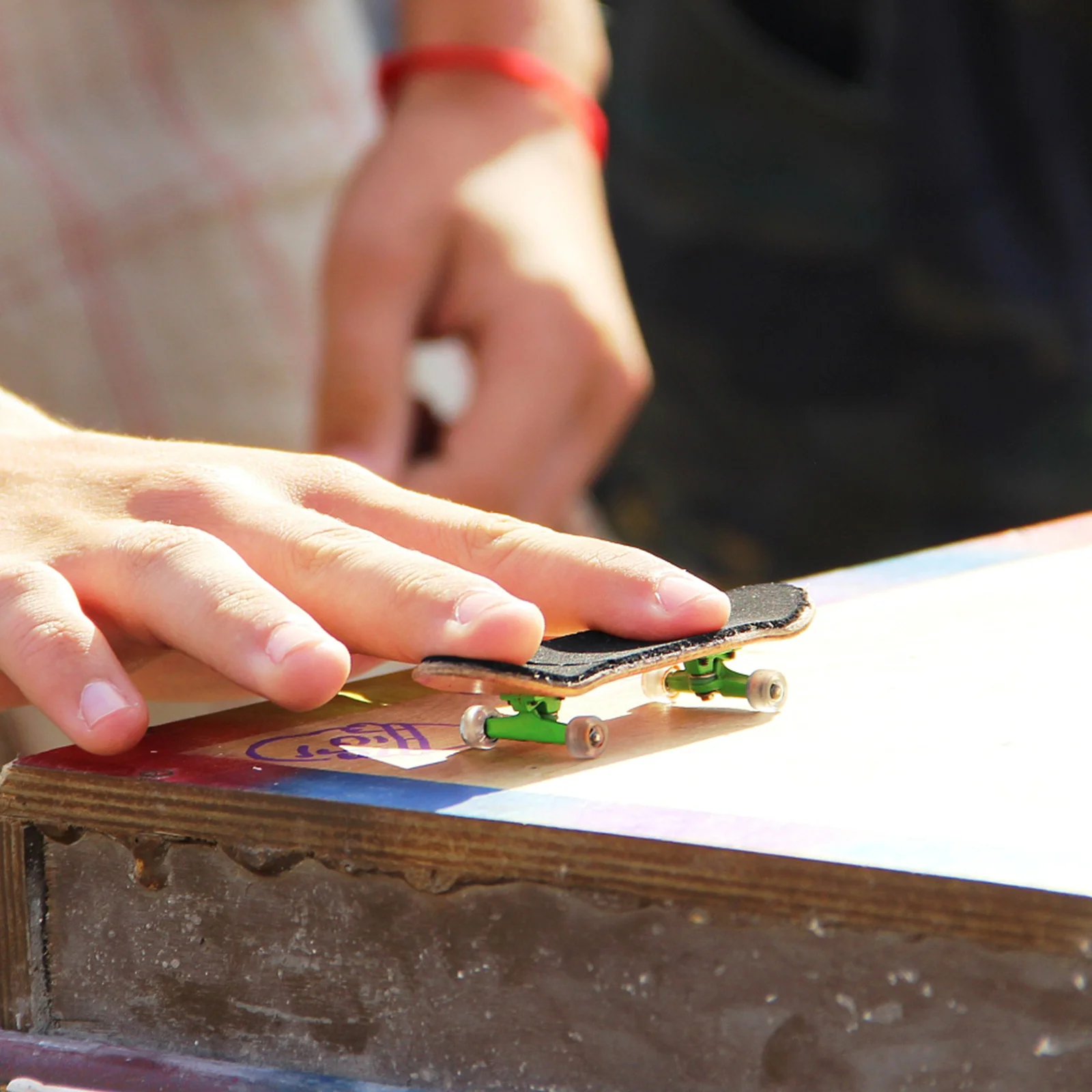 10Pcs Fingerboard Foam Grip Tape Non-Slip Flexible Cushion Double-Sided Adhesive Fingerboard Accessory Grip Stickers