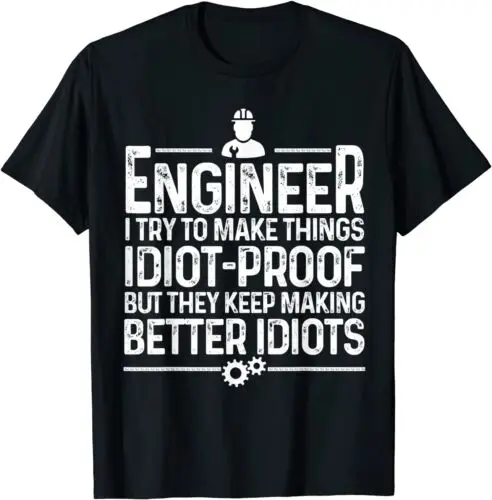 Funny Engineer Gift For Men Women Cool Engineering Mechanic T-Shirt