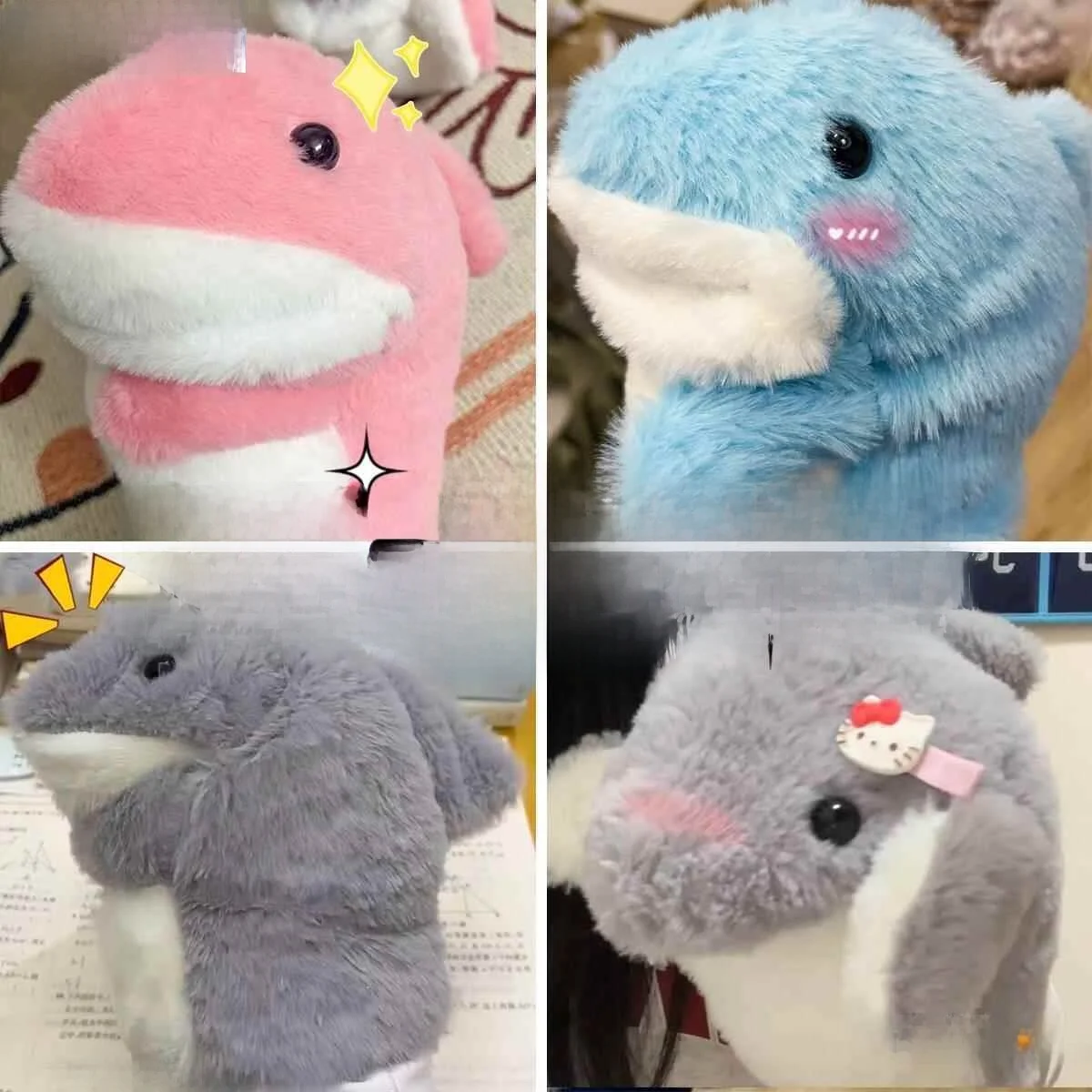 

ark Arm Puppet Hand Gloves Plu Toy Birthday Gift Prank Student Interactive Children's Toy Soft Stuffed Animal Dolls