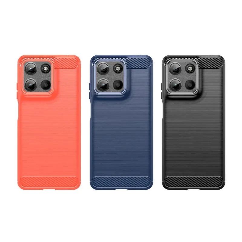 حافظة فاخرة من ألياف الكربون لهاتف MOTO G Power G Play G 5G G Stylus 5G 2026 2025 2024 غطاء خلفي ناعم مقاوم للصدمات من البولي يوريثان #6