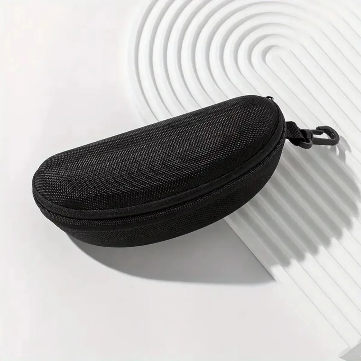 Universal Black Glasses Case Hard Shell Eyewear Protector Box Anti Scratch Sunglasses Holder Travel Storage Solution Home Suppli