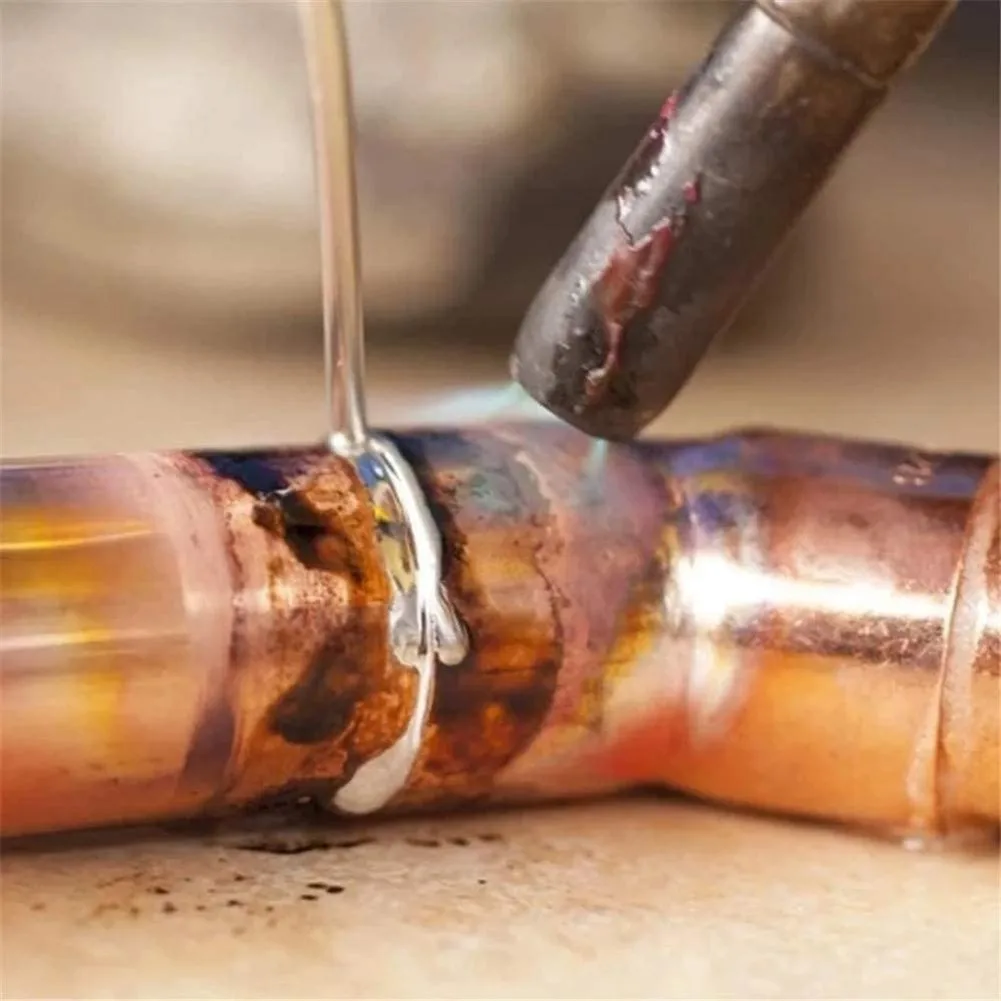 

40pcs 50cm*1.6mm Easy Melt Welding Rods Low Temperature Aluminum Wire Brazing Melting Point 647 ° ~ 658 ° For Weliding Work