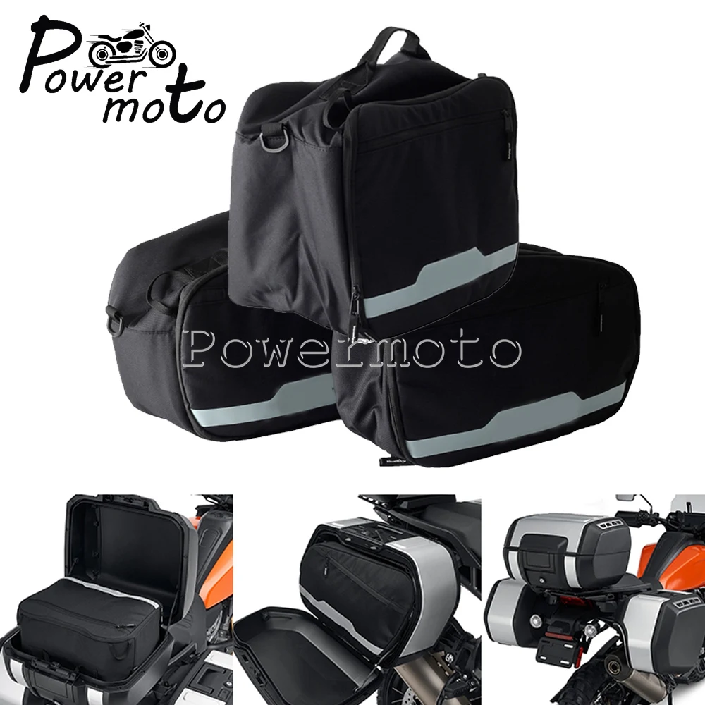 

Motorcycle Saddlebag Top Case Liner Side Bag Inner Lining Luggage New Sport Side Case For Harley Pan America 1250 1250S 2021