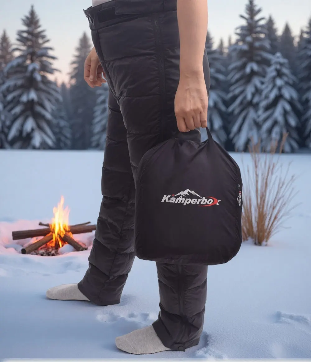 Kamperbox Daunenhose Herrenhose, Winterhose Wandern Winterhose für Herren Trekkinghose Herren Winter Wanderhose für Herren, Hose – Detail 2