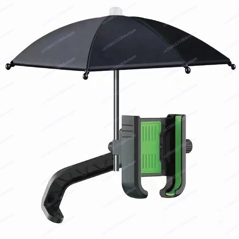 

Universal 360-degree rotatable bicycle mobile phone holder flexible rearview mirror parasol holder suitable for motorcycle desks