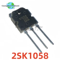 10PCS 2SK1058 2SJ162 K1058 J162 TO-3P AMPLIFIER TO TUBE AUDIO FIELD EFFECT TUBE